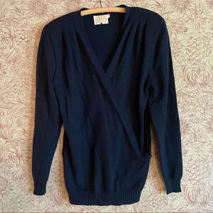 Vintage Pendleton Wrap sweater medium tall wool